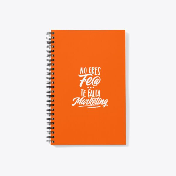 Libreta - No eres fe@, te falta marketing